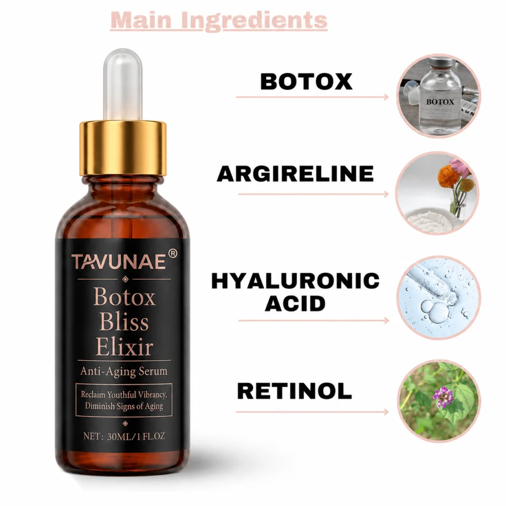 Tavunae Botox Bliss Elixir Anti-Aging Serum