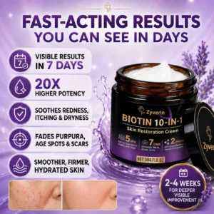 Zyverin Biotin 10-in-1 Skin Restoration Cream