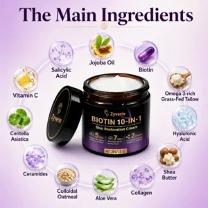 Zyverin Biotin 10-in-1 Skin Restoration Cream