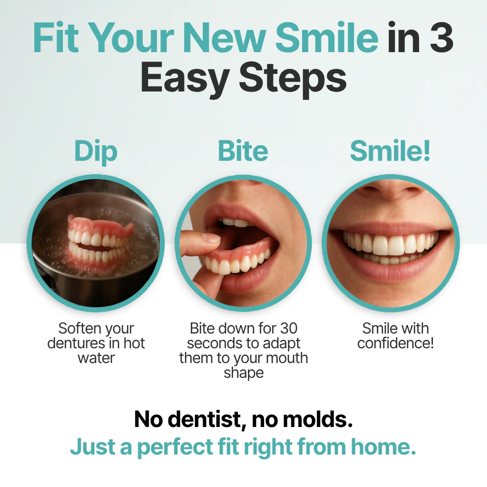 Yagoo™ Custom Custom-Fit Full Functional Dentures