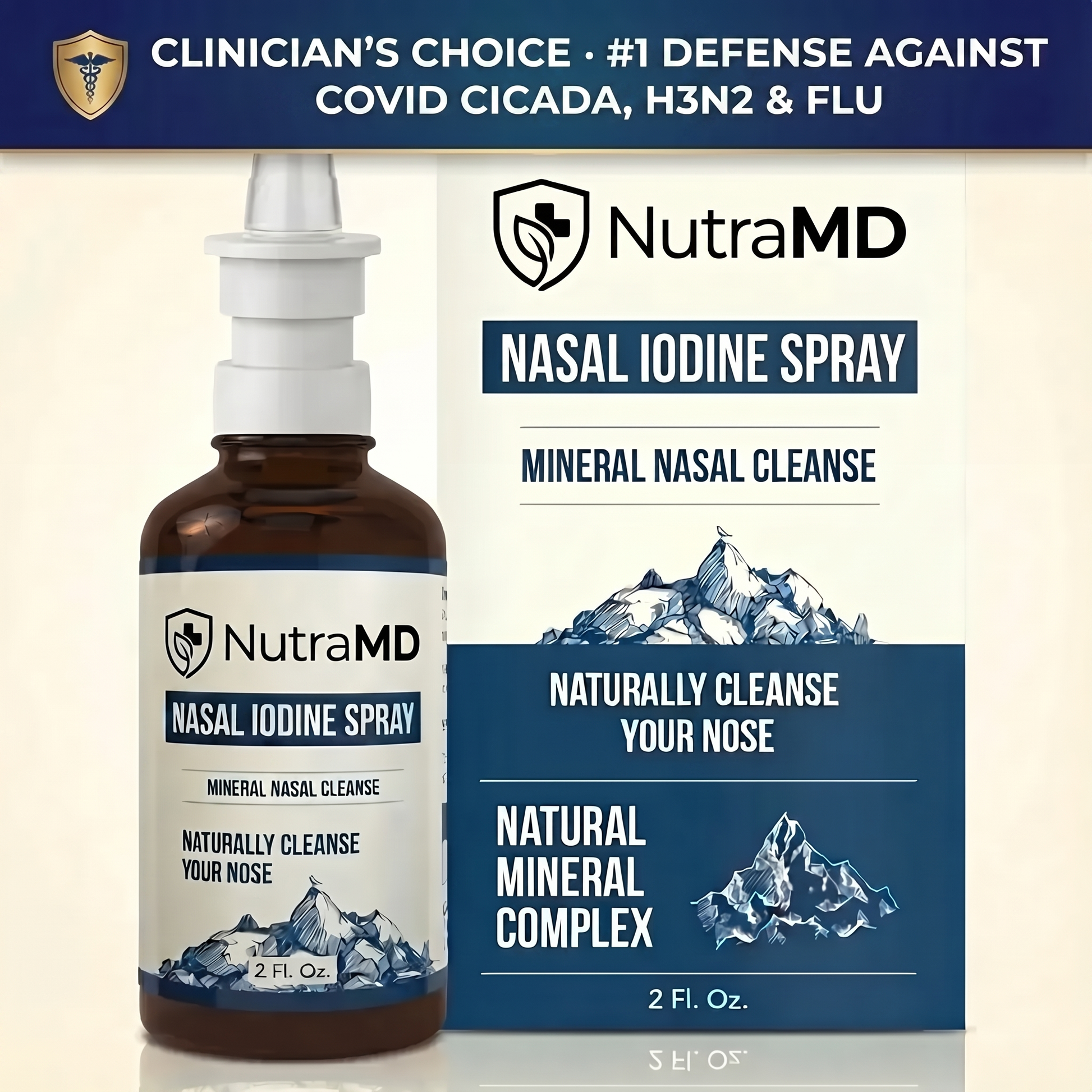 NutraMD Nasal Iodine Spray