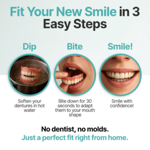 Acezozla™ Custom Fit Fully Functional Dentures