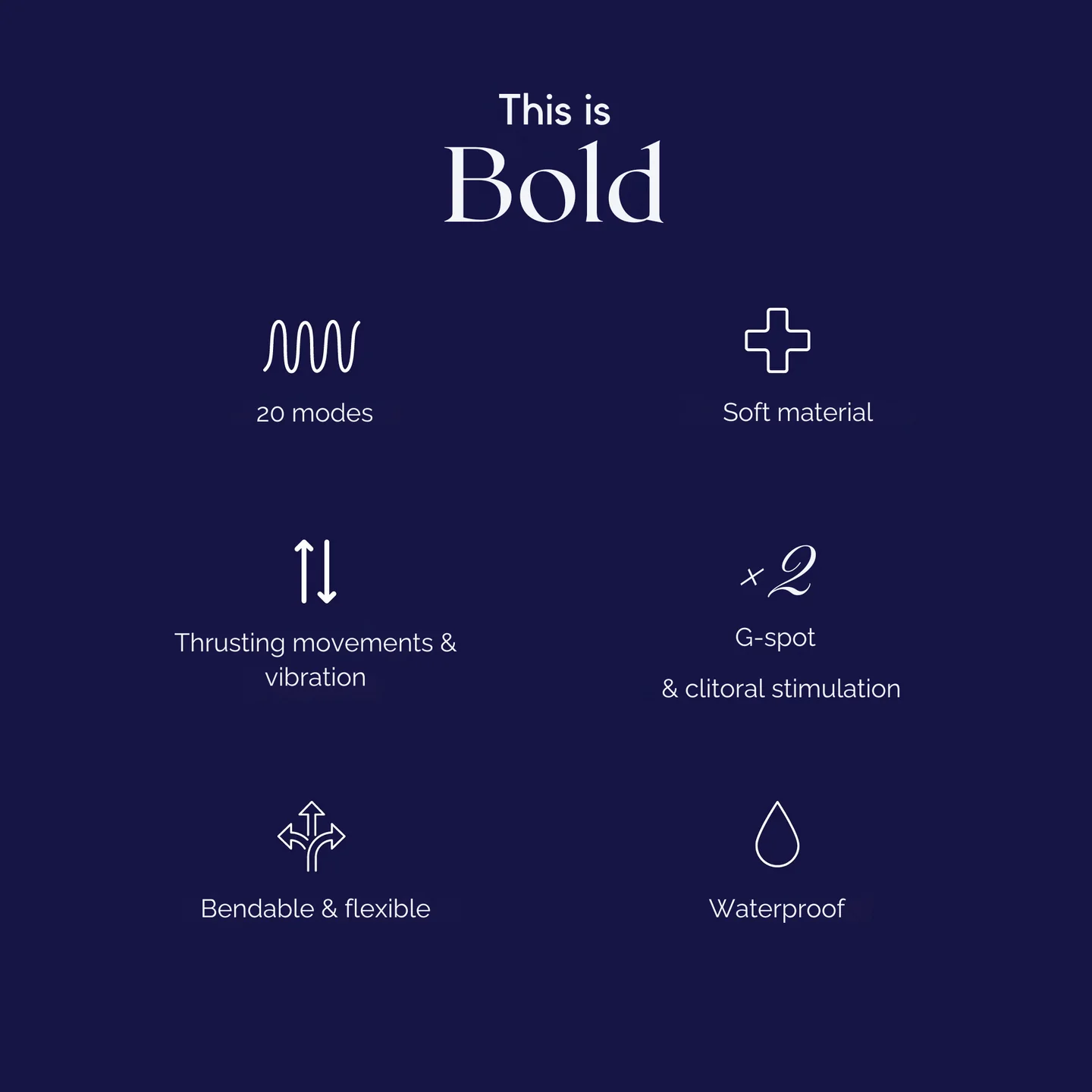 Bold™ Wellness Vibrator